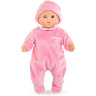 Pyjama Rose et Bonnet pour Poupon 30cm - COROLLE - 18 mois+