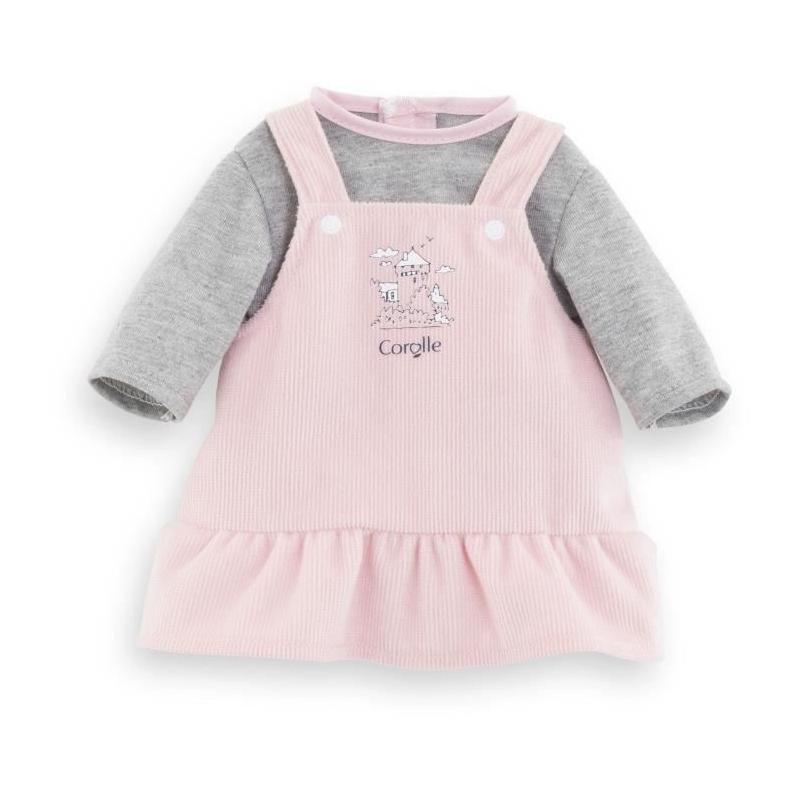 Ensemble Robe et T-Shirt Bords de Loire pour Poupon 30cm