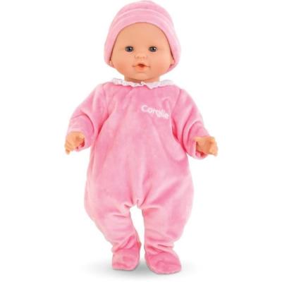 Pyjama Rose et Bonnet pour Poupon 36cm - COROLLE