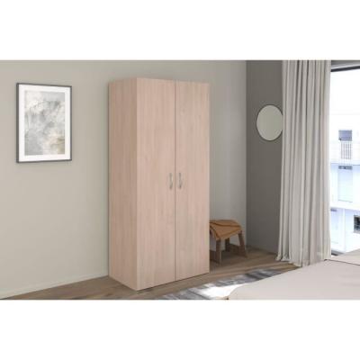 Armoire chambre EASY LIFE Chene 2 portes PARISOT