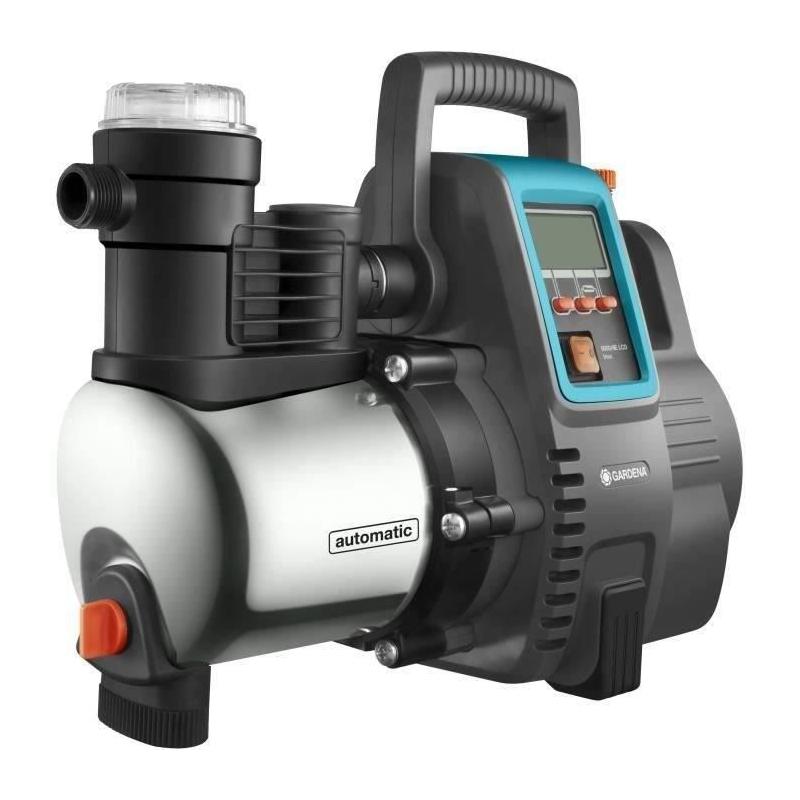 Pompe auto. maison et jardin 6000/5E LCD Premium 1300W