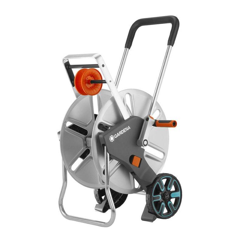 Dévidoir métal sur roues CleverRoll L Easy GARDENA - Pour grand jardin
