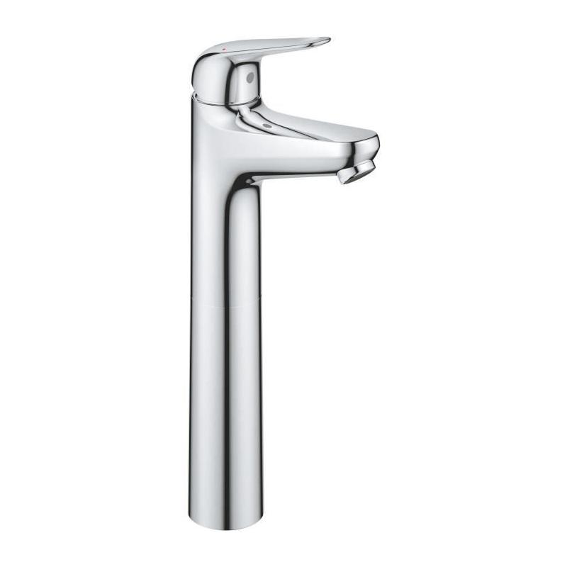 Robinet vasque chromé GROHE Swift - Taille XL - Économie d'eau
