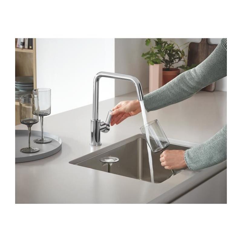 Robinet de Cuisine GROHE - Mitigeur Monocommande Evier