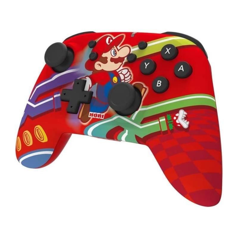Manette de jeu sans fil Hori Horipad rouge - Autonomie 15h