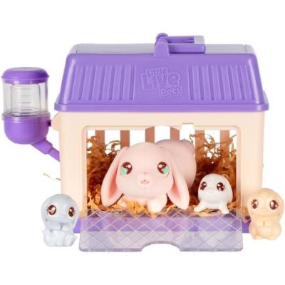 Set de jeu - LITTLE LIVE PETS - Mama Surprise Lapins - Adorables bébés et accessoires