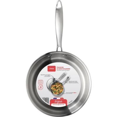 Casserole inox 18cm Triply LIVOO MEP160 - Made in Fr