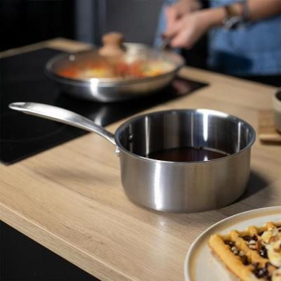 Casserole inox 18cm Triply LIVOO MEP160 - Made in Fr