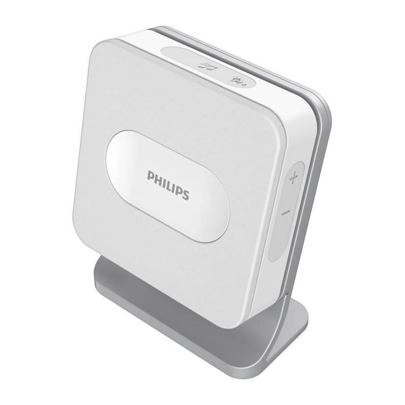 Sonnette sans fil Philips - Welcome Bell 300 Basic - Portée 300m
