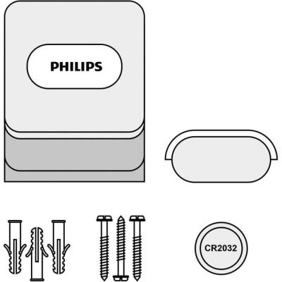 Sonnette sans fil Philips - Welcome Bell 300 Basic - Portée 300m