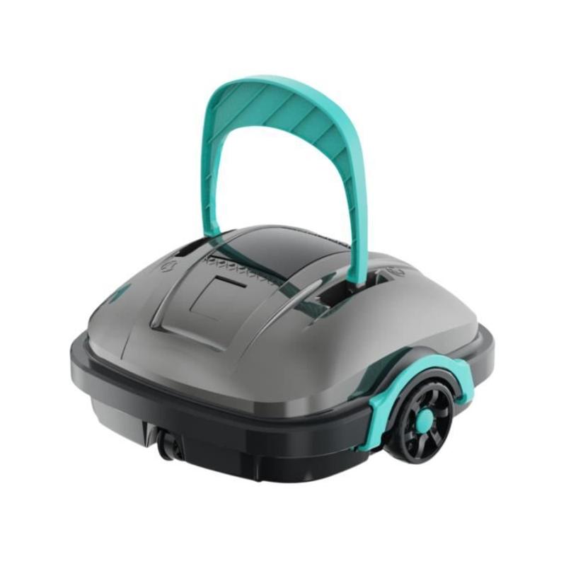 Robot piscine autonome - Robopool Platy gris - Facile à ranger
