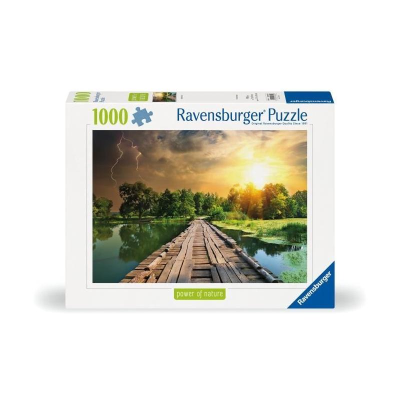 Puzzle 1000 pièces Lumiere mystique, divertissement pour adultes et enfants