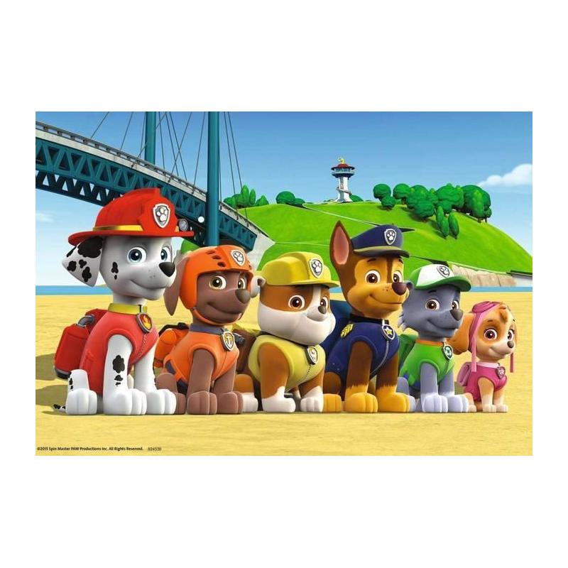 Puzzles Chiens héroiques Pat' Patrouille 2x24 pièces - Pour enfants dès 4 ans
