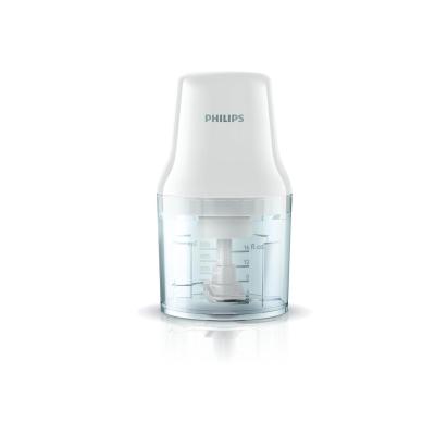 Philips Daily Collection HR1393 00 Hachoir compact 450W - Blanc