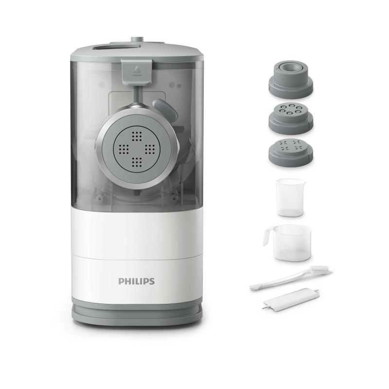Philips Viva Collection HR2345 19 Machine à pâtes automatique compacte- 4 formes-Blanc