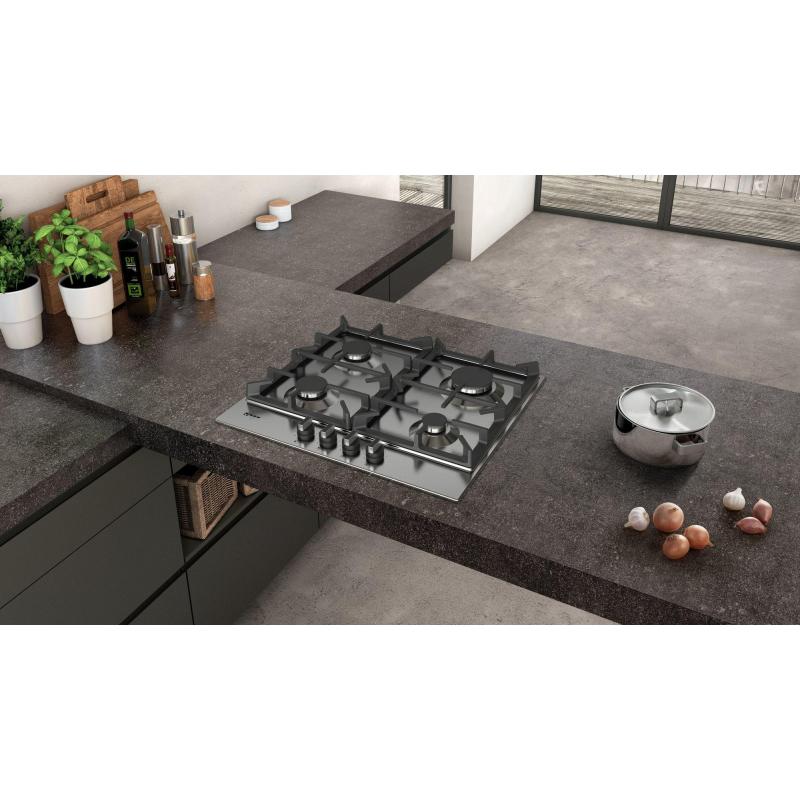 Neff T26DS49N0 plaque Acier inoxydable Intégré 60 cm Gaz 4 zone(s)