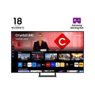 Samsung TV Crystal UHD 65" DU8505 2024, 4K, Smart TV