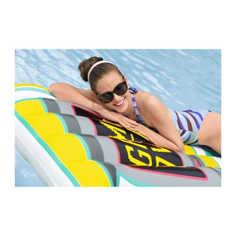 Découvrez le matelas gonflable de piscine BESTWAY Aqua Arcade! Confortable et amusant pour vos journées ensoleillées. Profitez-e
