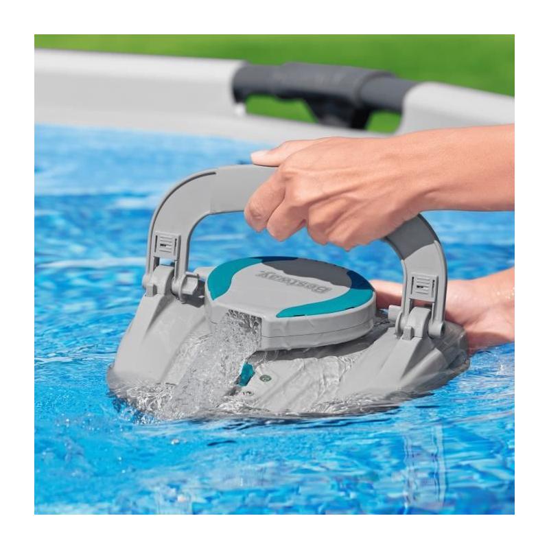 Robot piscine autonome rechargeable Bestway Jade - 15m²