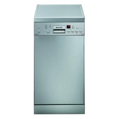 Lave-vaisselle BRANDT DFS1010X 10 couverts Induction Inox - L45cm