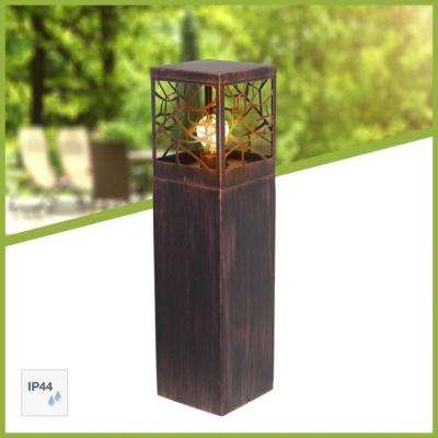 Borne extérieure WHITNEY BRILLIANT rouille - métal/plastique E27 1x52W