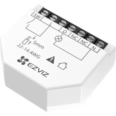 Relais Wi-Fi EZVIZ T35W - Contrôle intelligent - Google Assistant & Amazon Alexa