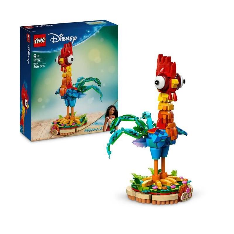LEGO Disney Vaiana 2 43272 Heihei - Jouet fillette 9 ans