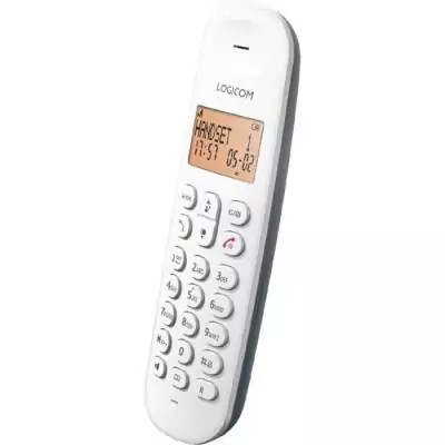 Téléphone fixe sans fil LOGICOM DECT ILOA 150 SOLO - Ardoise
