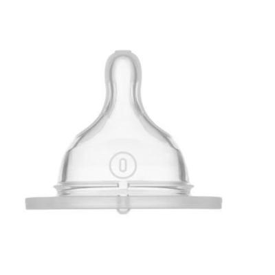 Accessoires Biberons: 2 Tétines Silicone Débit 0 Extra Lent