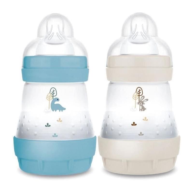 Lot de 2 Biberons MAM Easy Start Anti-colique 160ml - Océan + Sable