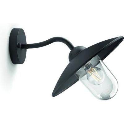 Applique d'extérieur Philips - Hammock Noir - Design moderne IP44