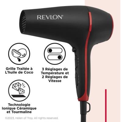 Sèche-cheveux Revlon SmoothStay Coconut RVDR5317E - Performances exceptionnelles