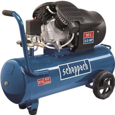 Compresseur d'air double cylindres Scheppach HC53DC - 50L