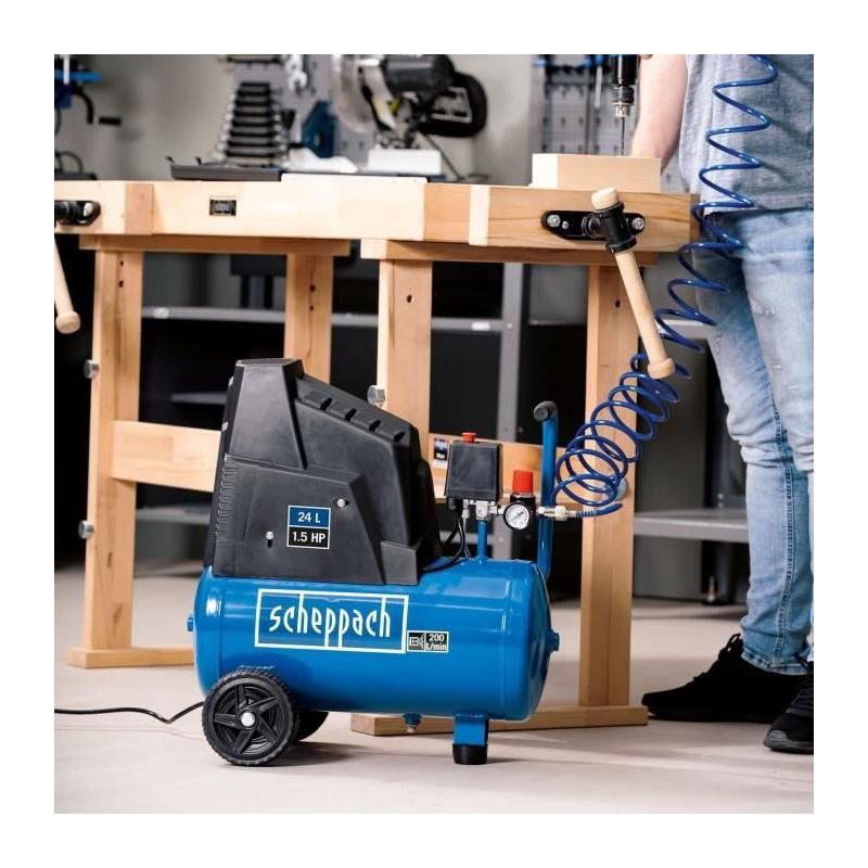 Compresseur SCHEPPACH - Petit, Puissant et Portable