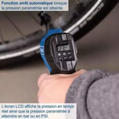 Compresseur sans fil SCHEPPACH 20V IXES - 7 bars - 6 accessoires - Compact Compresseur sans fil SCHEPPACH 20V IXES - 7 bars - 6 accessoires - Compact