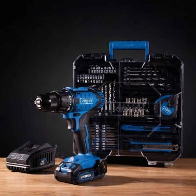 Coffret perceuse visseuse sans fil 50Nm + 74 accessoires - SCHEPPACH 20V IXES
