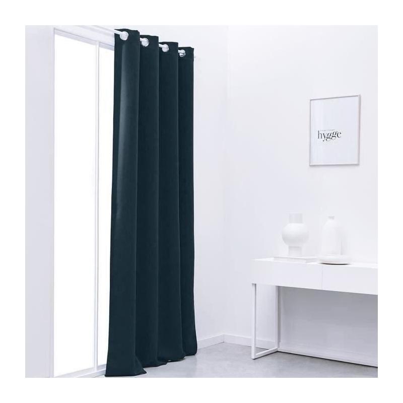 Rideau Occultant Essential Uni - 140 x 240 cm - Paon