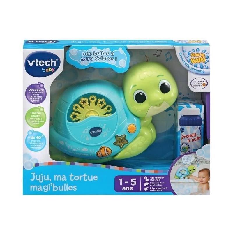 Tortue musicale VTECH JUJU MA TORTUE MAGI BULLES 1-5 ans