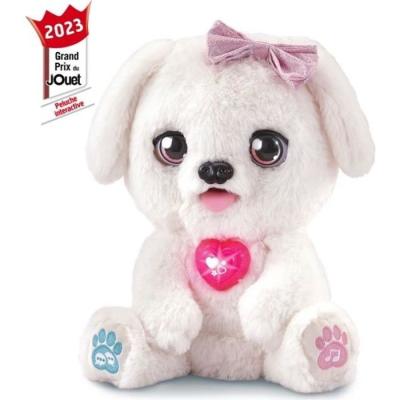 Peluche interactive Vtech kisskiss - Mon toutou bisous blanc