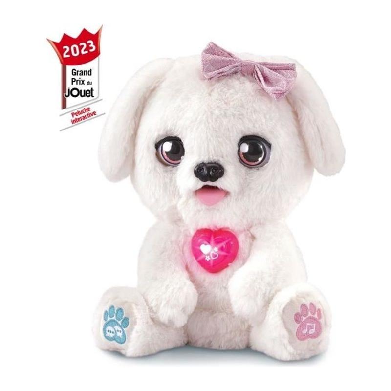 Peluche interactive Vtech kisskiss - Mon toutou bisous blanc