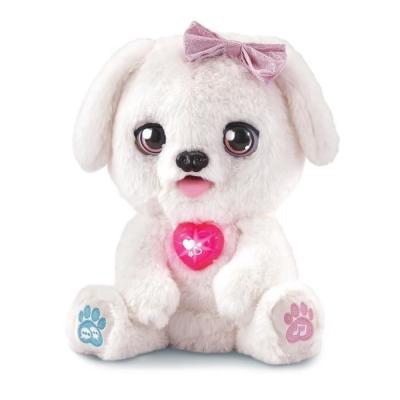 Peluche interactive Vtech kisskiss - Mon toutou bisous blanc