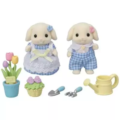 Sylvanian Families Le frère et la sœur Lapin Bélier