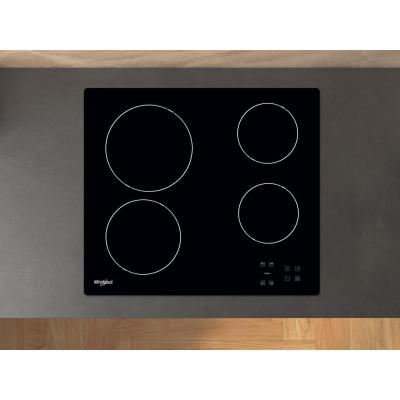 Whirlpool AKT 8090 NE Noir Intégré 60 cm Céramique 4 zone(s)