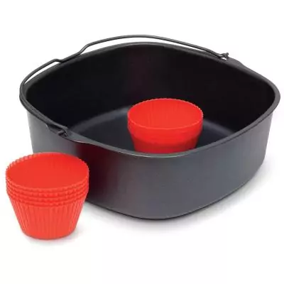 Philips Accessoire pour Airfryer HD9945 01 Kit cuisson, format XL