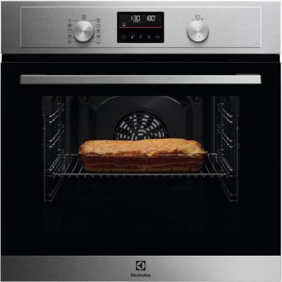 Four encastrable pyrolyse multifonction - ELECTROLUX - Inox - Porte froide 4 verres