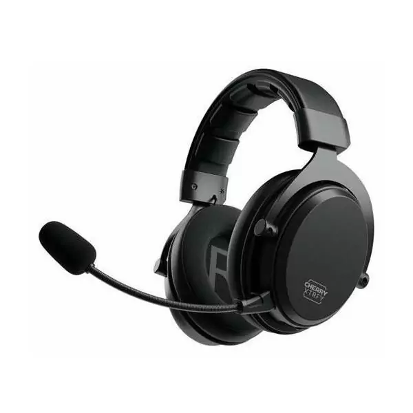 Casque de gaming sans fil Pro - CHERRY XTRFY H3W - Autonomie 100h - Bluetooth 5.1 - Noir
