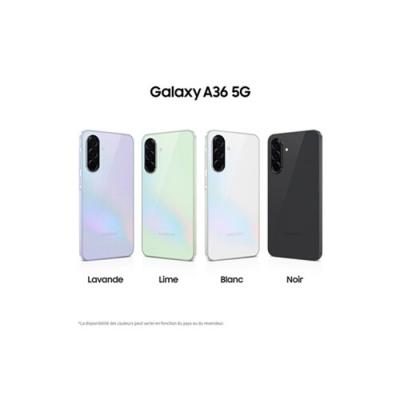 Smartphone Samsung Galaxy A36 6,7 5G Nano SIM 128 Go Noir - Compact et performant