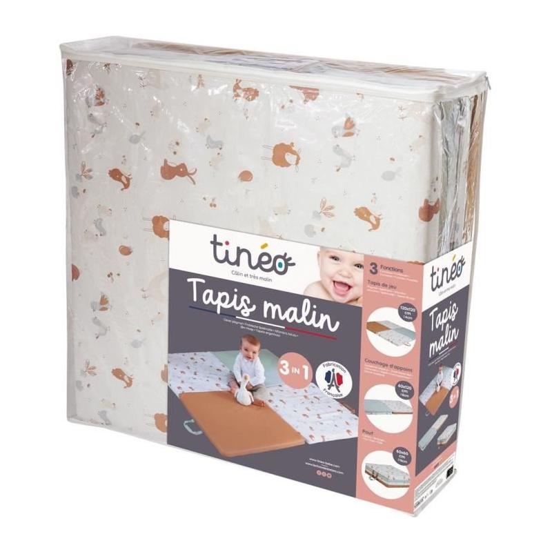 Tapis d'éveil Malin TINEO LITTLE FARMER 3en1 - 120x120 cm