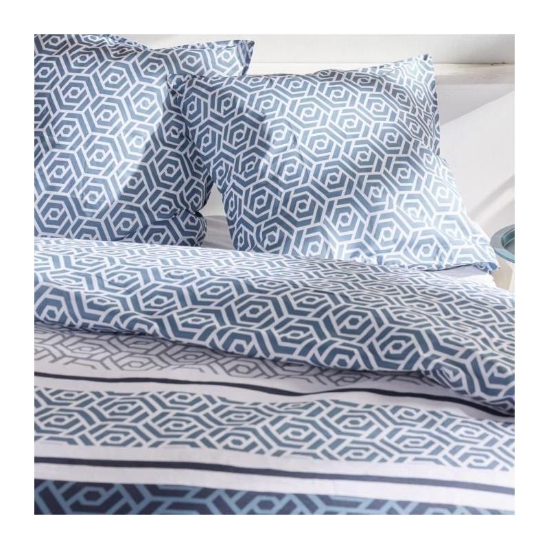 Parure de couette TODAY - Sunshine - 220x240cm - Imprimée - Coton 57 fils