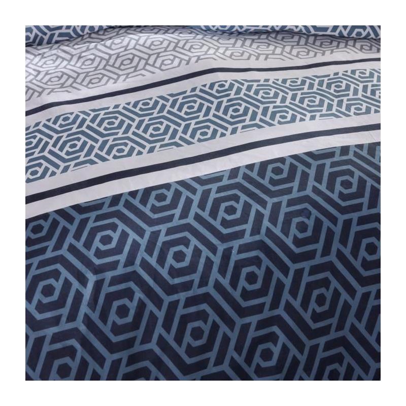 Parure de couette TODAY - Sunshine - 220x240cm - Imprimée - Coton 57 fils